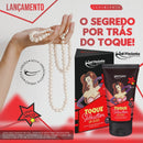 Toque sedutor efeito Seco.