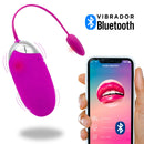 Vibrador Bluethooth Feminino Ponto G Controle por Celular À distância 12 Modos de Vibração - Pretty Love Bluetooth