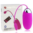 Vibrador Bluethooth Feminino Ponto G Controle por Celular À distância 12 Modos de Vibração - Pretty Love Bluetooth