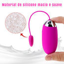Vibrador Bluethooth Feminino Ponto G Controle por Celular À distância 12 Modos de Vibração - Pretty Love Bluetooth