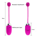 Vibrador Bluethooth Feminino Ponto G Controle por Celular À distância 12 Modos de Vibração - Pretty Love Bluetooth