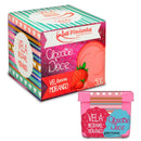 Vela Beijável Algodão doce de Morango - Desfrute cada pingo de prazer!