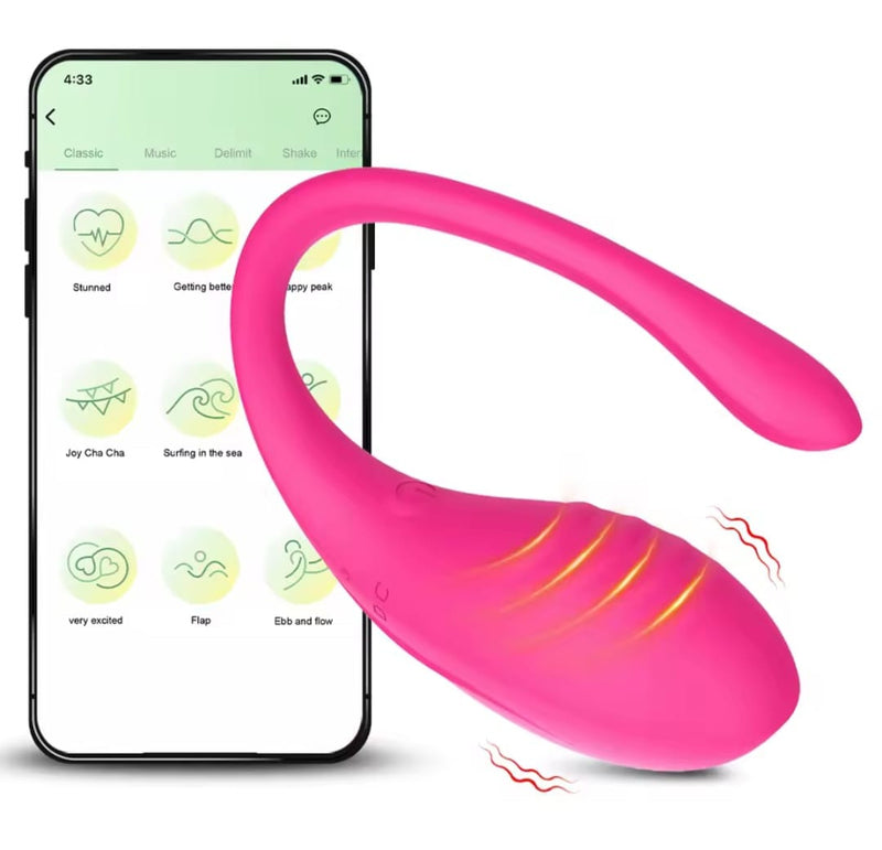 Bullet e/ou Vibrador de Casal com Controle via APP – 9 Modos de Vibração 🔥