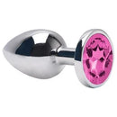 Plug de Luxo com Pedra Brilhante – Tamanho G