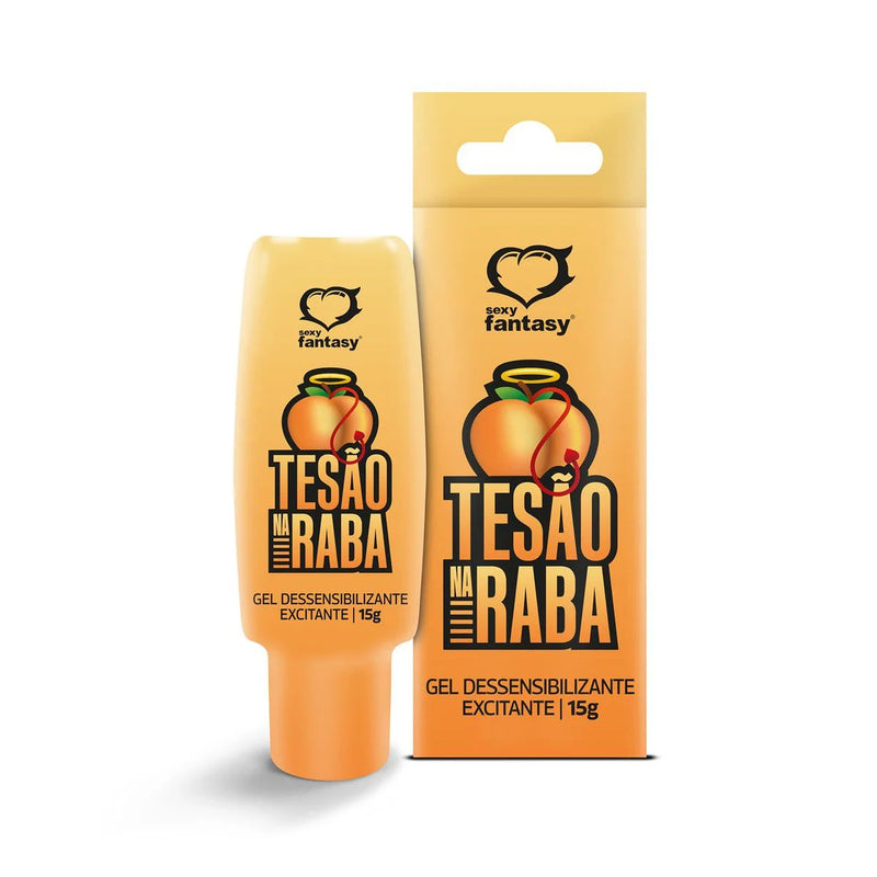 Tesão na Raba - Dessensibilizante Excitante Gel - Sexy Fantasy