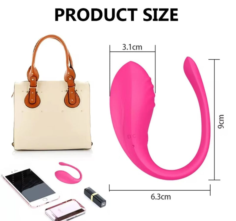 Bullet e/ou Vibrador de Casal com Controle via APP – 9 Modos de Vibração 🔥