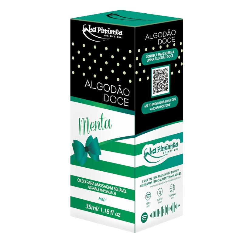 Oléo Algodão Doce com sabor e aroma de Menta