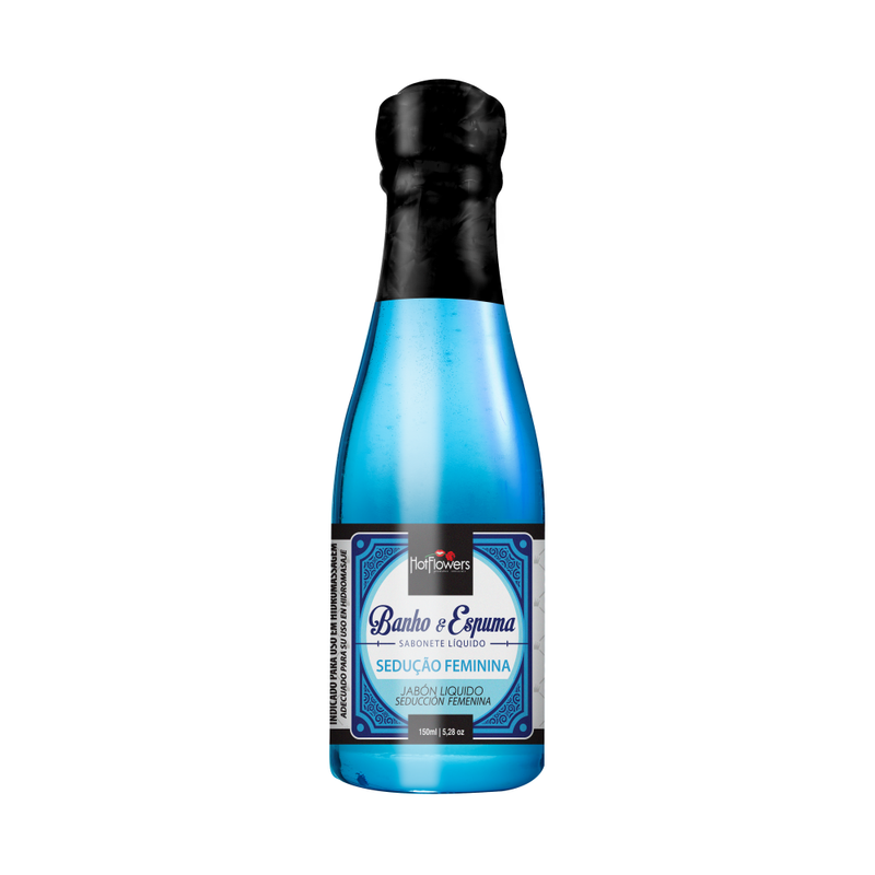 Sabonete Líquido Banho &amp; Espuma 150ml – Luxo, Perfume e Sensualidade no Seu Banho
