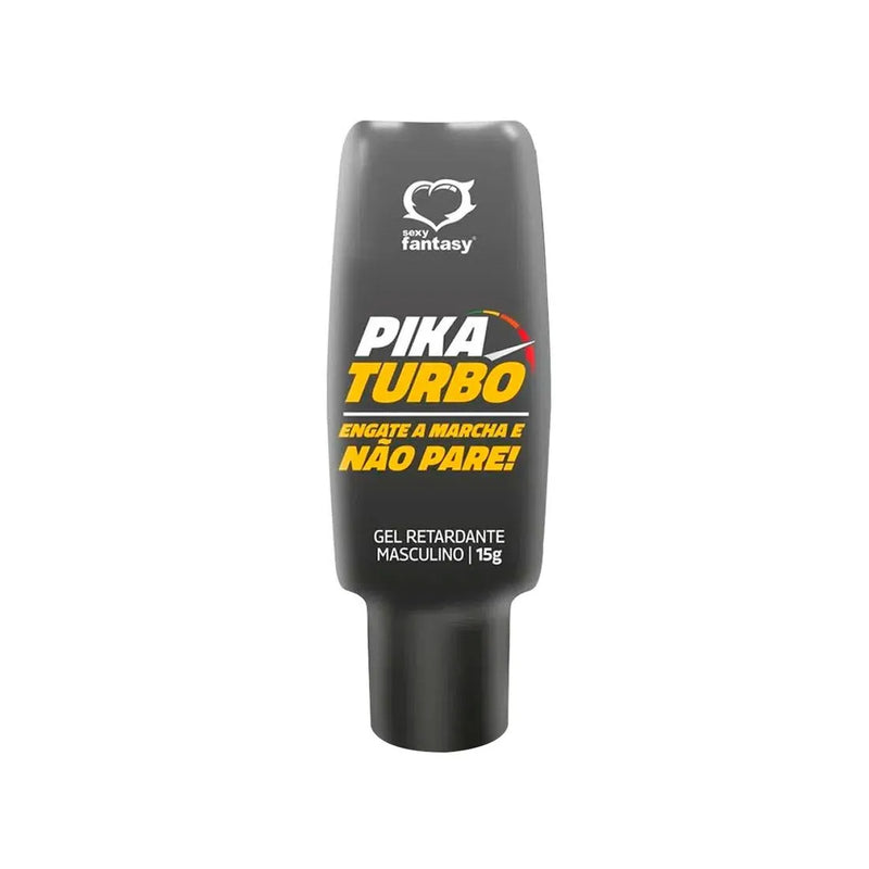 Pika Turbo – Gel Retardante Masculino com Ação Aquecedora
