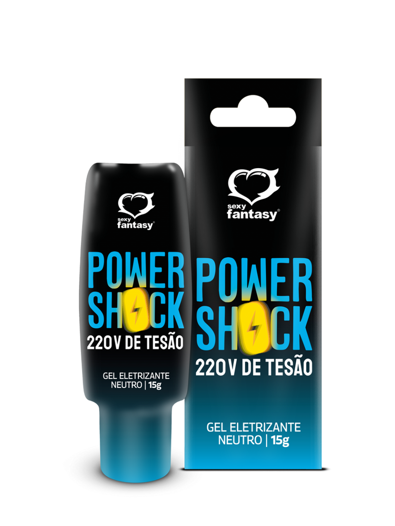 Power Shock 220v Gel Eletrizante 15g