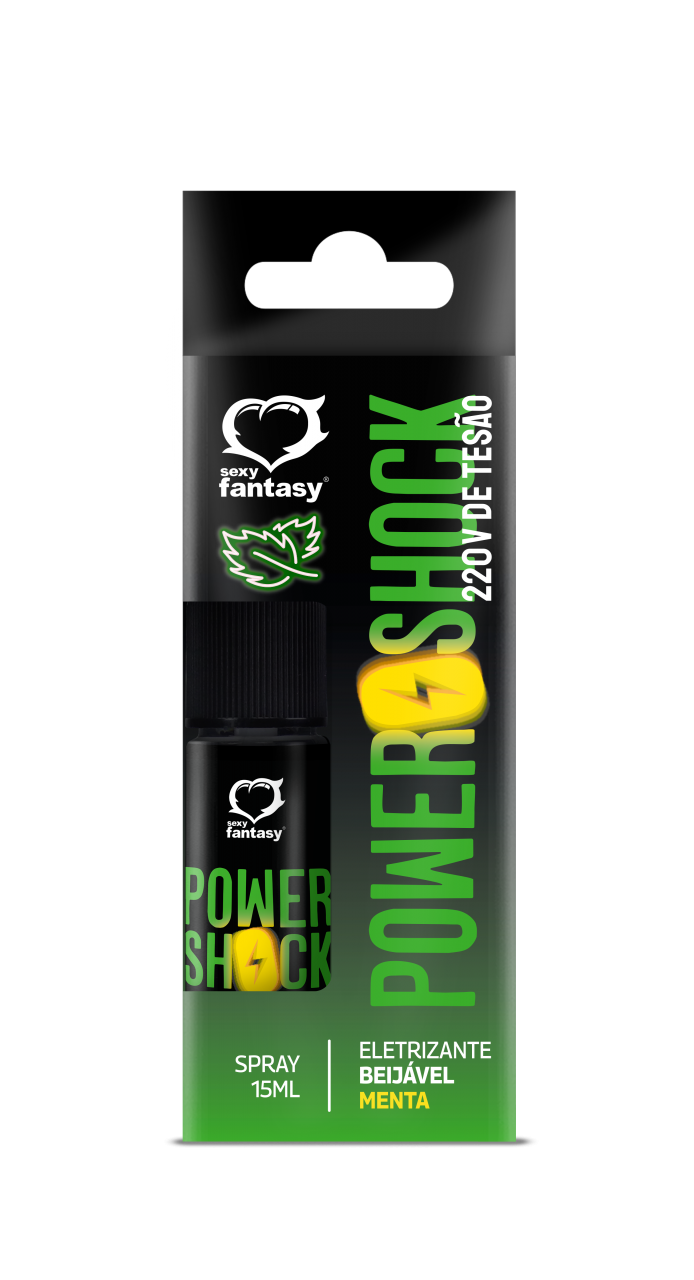 Power Shock 220v Gel Eletrizante 15g Sabor Menta