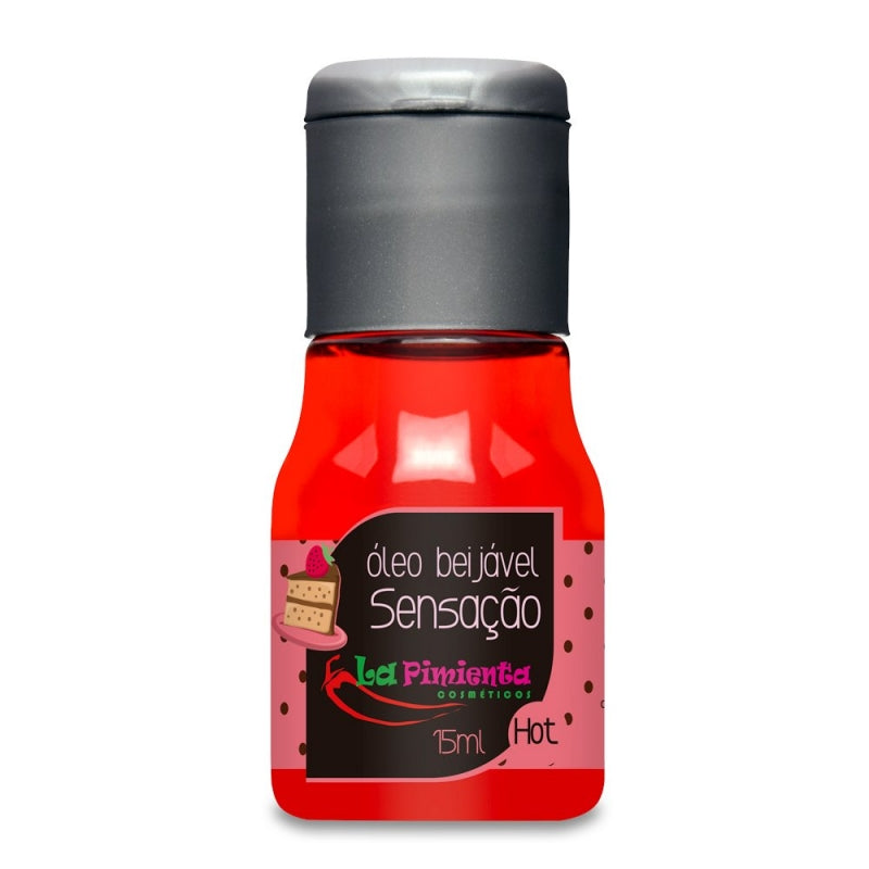 Óleo Beijável com Sensação HOT e Aroma de Sensação LA PIMIENTA