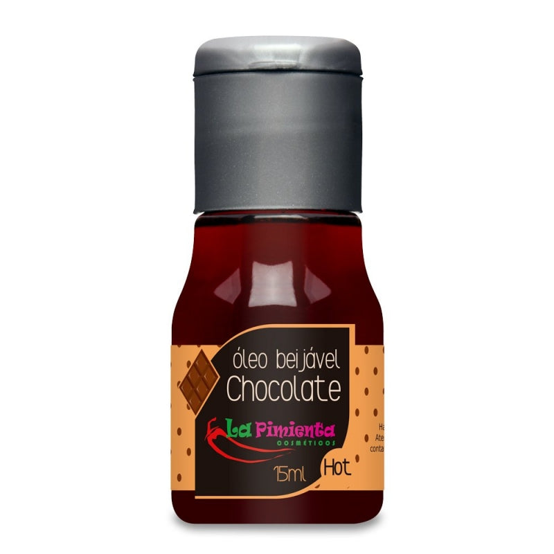 Óleo Beijável com Sensação HOT e Aroma de Chocolate LA PIMIENTA