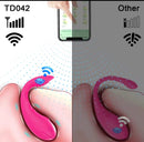 Vibrador de Casal em Formato de Baleia – Duplo Estímulo com Controle à Distância via APP 🔥