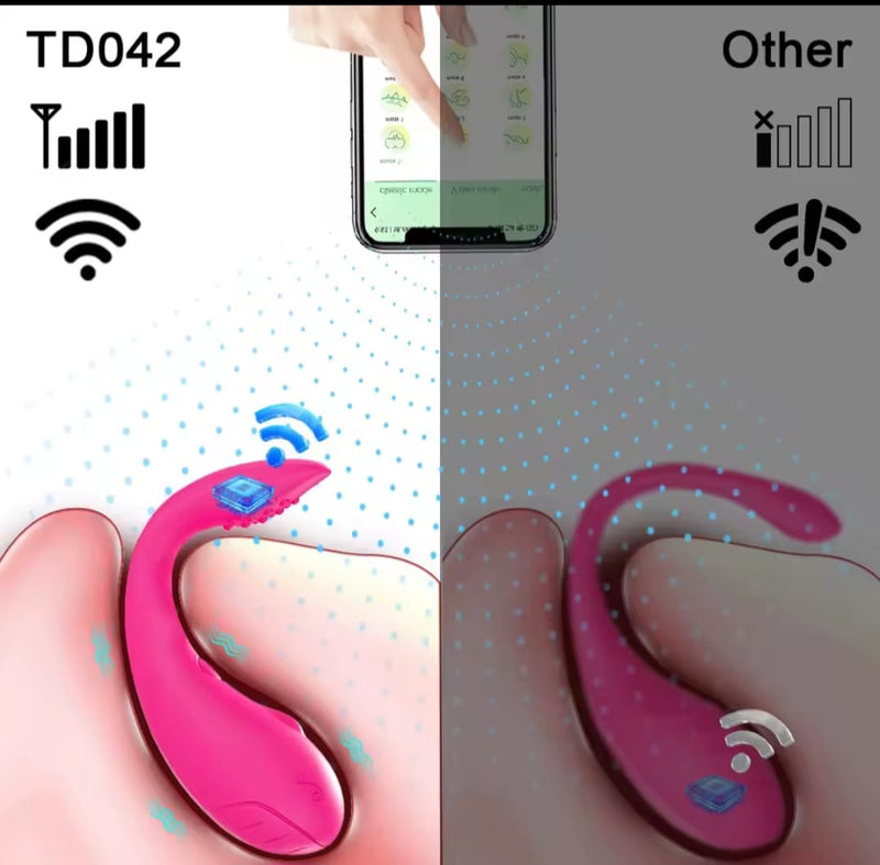 Vibrador de Casal em Formato de Baleia – Duplo Estímulo com Controle à Distância via APP 🔥