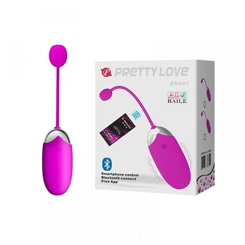 Pretty Love Abner – Cápsula Vibratória com Controle por Aplicativo Bluetooth e 12 Modos de Vibração