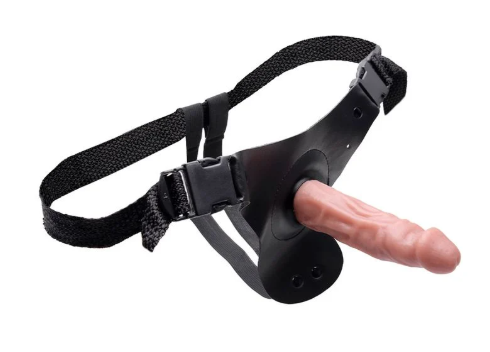Cinta Peniana com Prótese Realística 15x4,2cm La Pimienta – Realismo, Conforto e Ajuste Perfeito