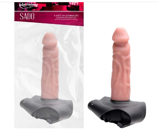 Cinta Peniana com Prótese Realística 15x4,2cm La Pimienta – Realismo, Conforto e Ajuste Perfeito