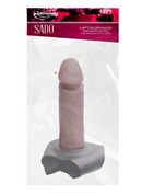 Cinta com Prótese 15 x 4 cm Chocolate – La Pimienta Realismo marcante e conforto absoluto para penetrações intensas