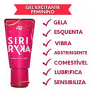 Gel Excitante e Comestível SIRIRYKA sabor Lichia com Menta