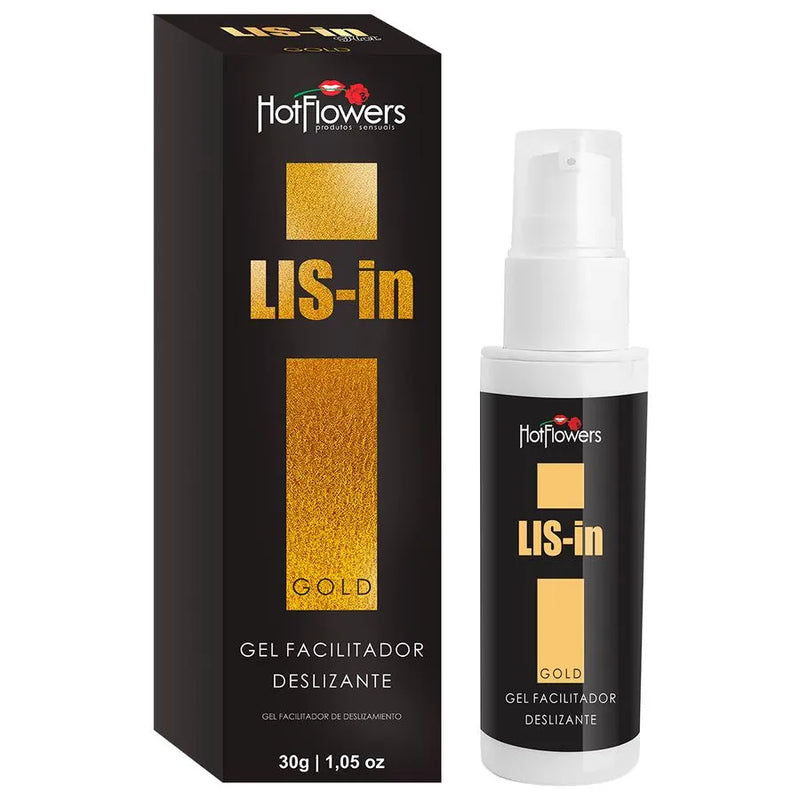 Gel Lubrificante Anal Lis-in Gold 30g – Hot Flowers