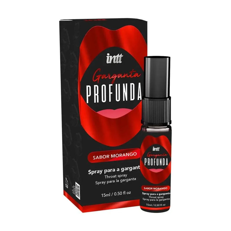 Spray Garganta Profunda Intt – Oral sem Desconforto, Só Prazer