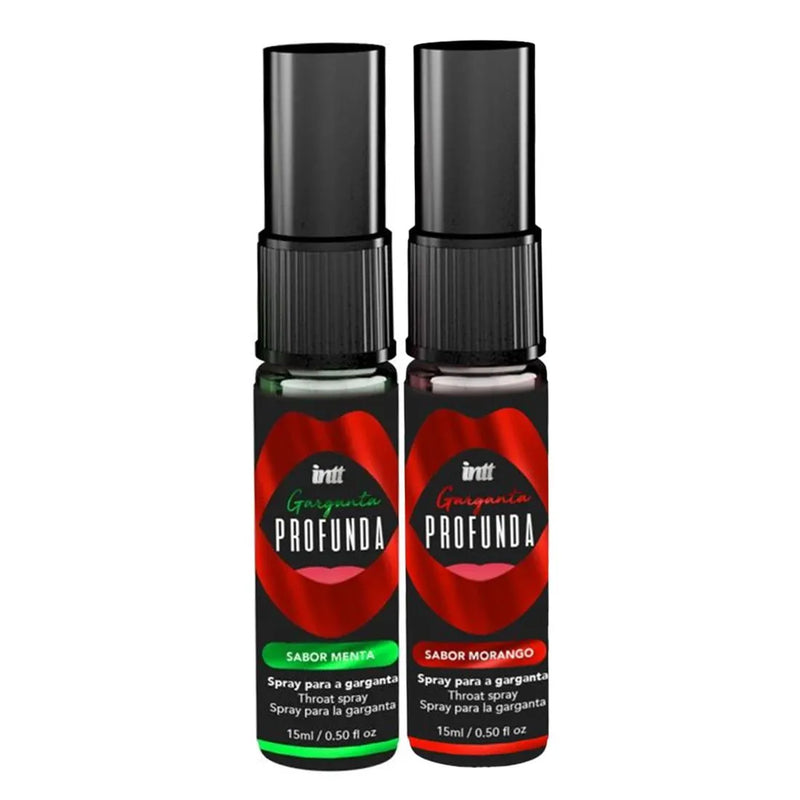 Spray Garganta Profunda Intt – Oral sem Desconforto, Só Prazer