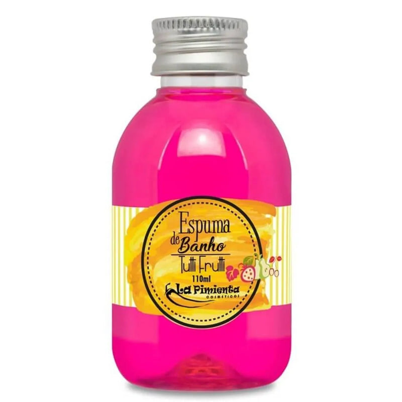 Espumas de Banho La Pimienta – Morango, Maracujá e Tutti-Frutti