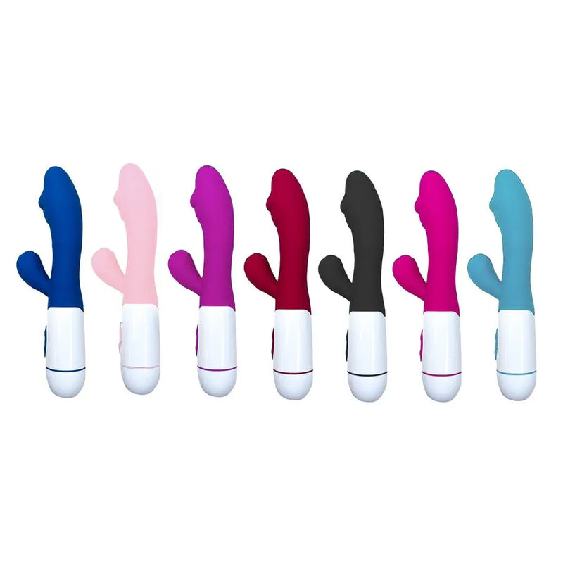 Vibrador Ponto G com Estimulador Clitoriano – 20 Vibrações de Puro Prazer