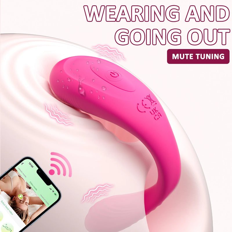 Plug Anal Vibratório 2 em 1 – Prazer Duplo para Todos os Gostos