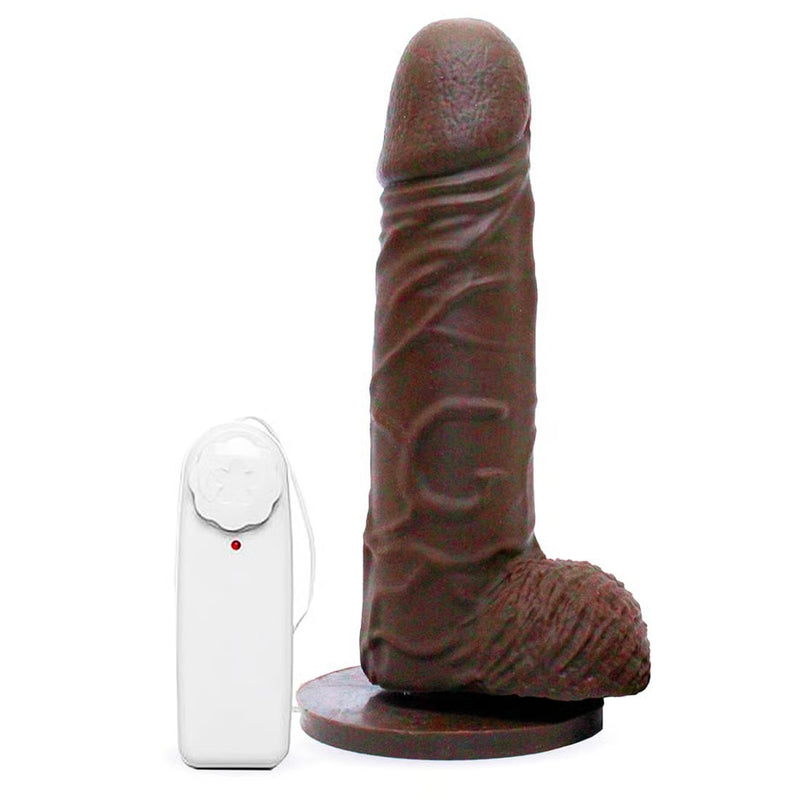 Prótese com Vibro Ventosa e Escroto da Garji