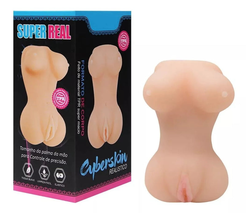 Boneca Com Vagina e Seios Masturbador em CyberSkin Maig