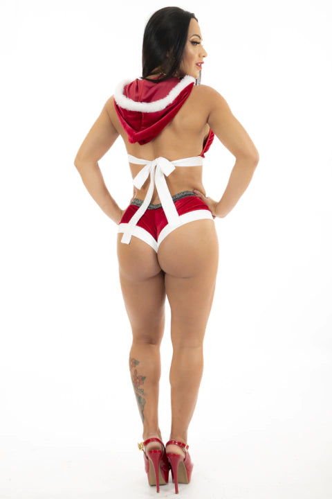Fantasia Mamãe Noel em veludo - Sexy Fantasy