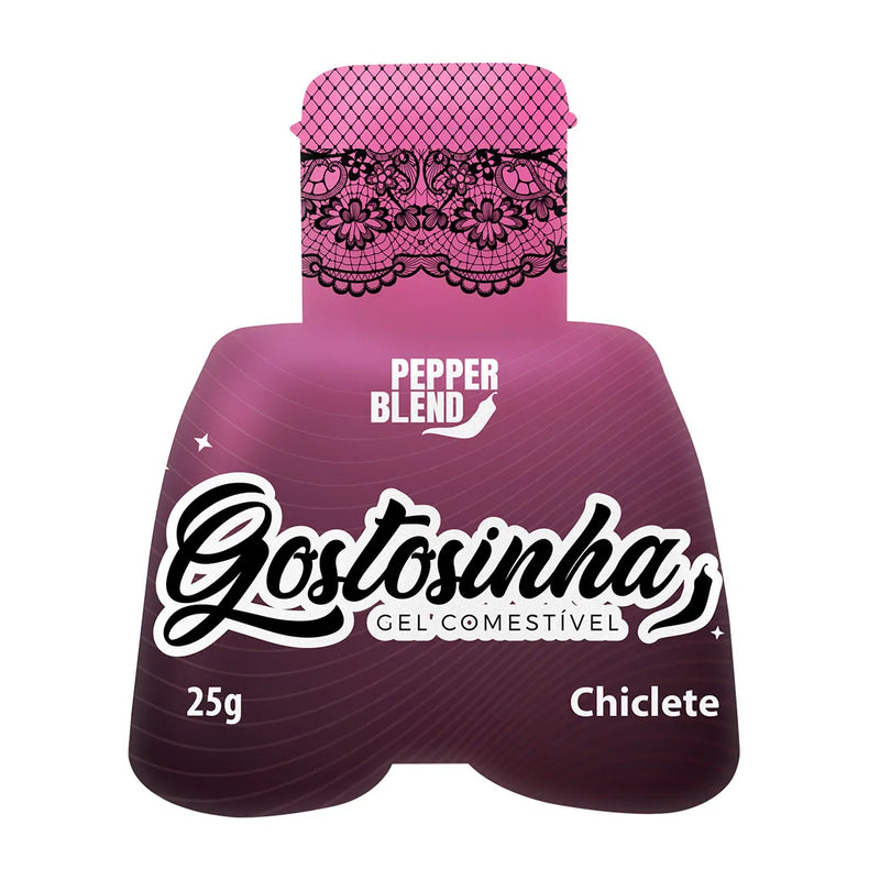 Gel Comestível Gostosinha 25g -  Chiclete HOT